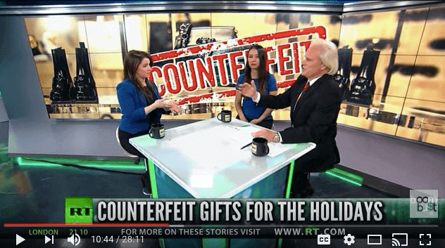 IACC Highlights Counterfeiting Problem on LIVE TV